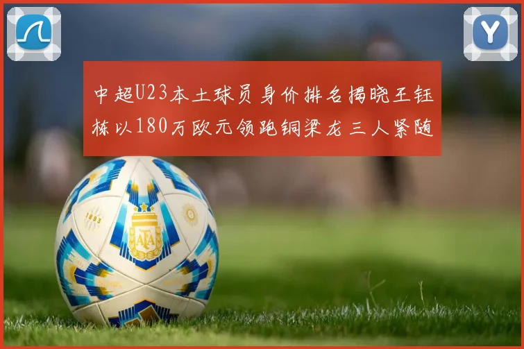 中超U23本土球员身价排名揭晓王钰栋以180万欧元领跑铜梁龙三人紧随其后
